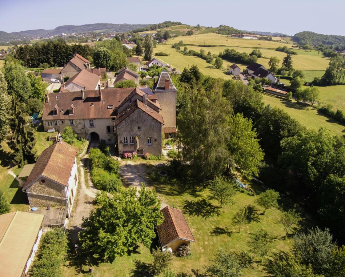 Gite 2 Du Chateau De Feschaux Villeneuve-sous-Pymont エクステリア 写真